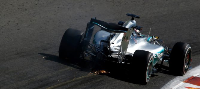 Hamilton se postula como favorito para la pole tras los libres 3 en el GP de Bélgica 2015