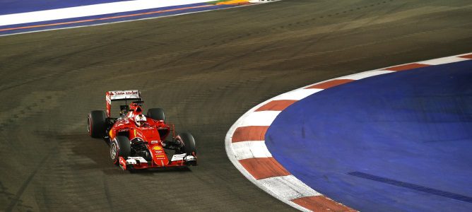 Vettel triunfa, Mercedes se desinfla y McLaren pincha en el GP de Singapur 2015