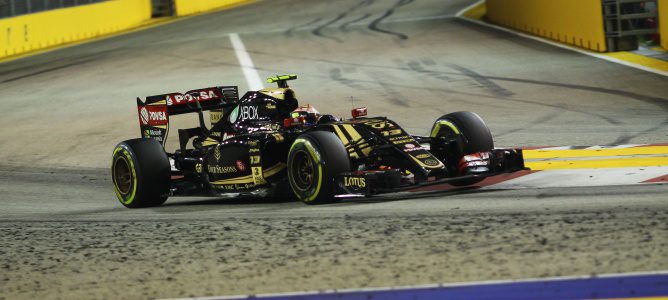 Maldonado: "El contacto con el McLaren ha sido pequeño, pero suficiente para romper mi difusor"