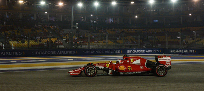 Kimi Räikkönen se muestra dispuesto a ayudar a Vettel en su lucha por el título