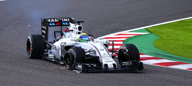 Felipe Massa tras su incidente con Ricciardo: "Salí a pista esperando un milagro"