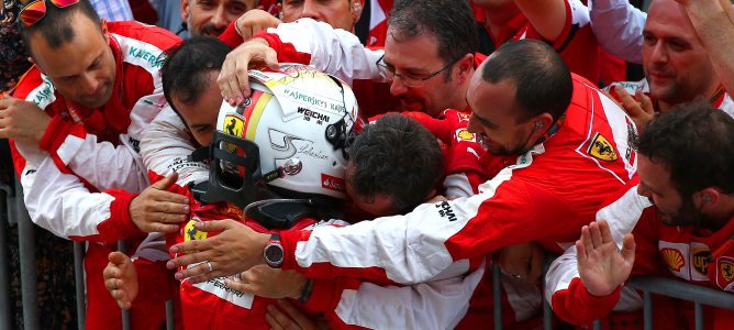 Arrivabene: "Vettel es mejor que Michael Schumacher en muchos sentidos"