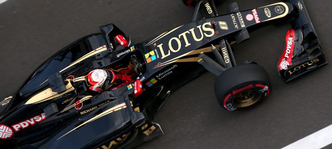 Romain Grosjean: "Estoy contento con la 8º posición y en carrera pueden pasar grandes cosas"