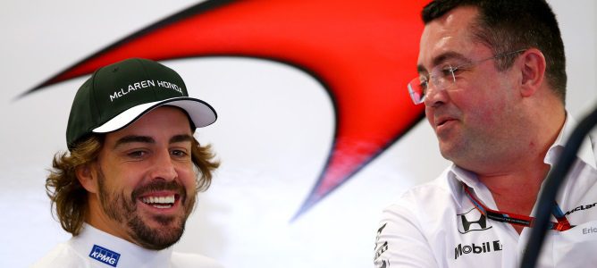 Fernando Alonso ve realista que McLaren mejore más de dos segundos para 2016
