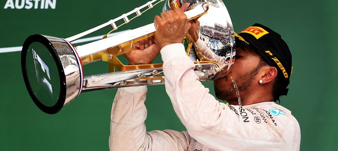 Victoria y tercer Campeonato del Mundo para Lewis Hamilton en el Gran Premio de EEUU 2015