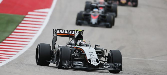Cara y cruz para Force India en el Gran Premio de Estados Unidos