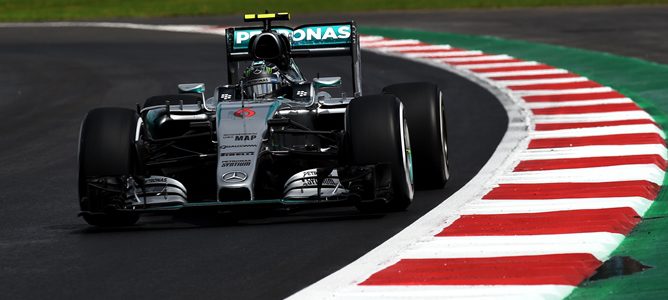 Nico Rosberg y los Red Bull al frente de los Libres 2 del GP de México