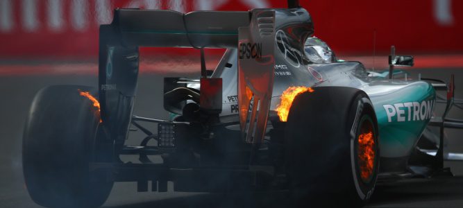 Nico Rosberg: "La pista se siente como un circuito de karts"