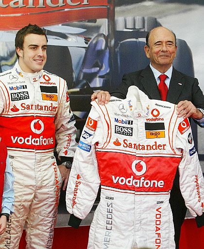 El Santander confirma su acuerdo con Ferrari y Botín quiere a Alonso con ellos en 2010