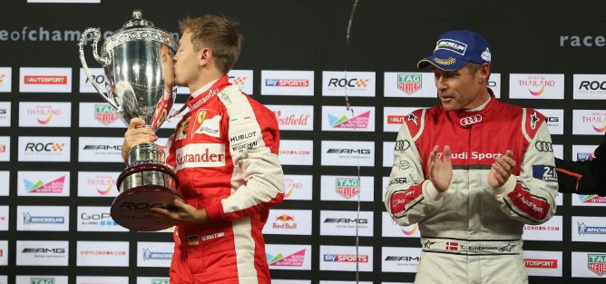 Sebastian Vettel se proclama ganador de la Carrera de Campeones 2015