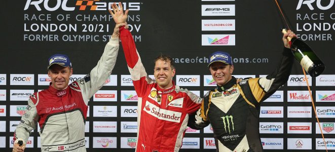 Sebastian Vettel le dedicó su victoria en la Carrera de los Campeones a Michael Schumacher