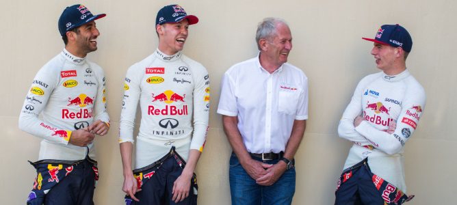 Christian Horner: "Kvyat tiene contrato y en 2016 estará en Red Bull"