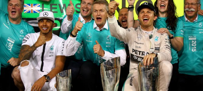 Lewis Hamilton: "Seguirá habiendo tensión con Rosberg mientras corramos juntos"