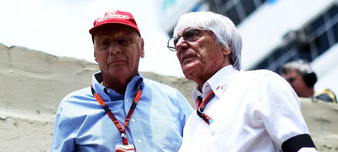 Bernie Ecclestone: "El dominio de Mercedes hace que la F1 sea aburrida"