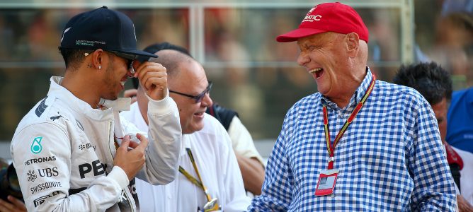 Lewis Hamilton: "Cuando empecé, Niki Lauda no era mi gran fan"