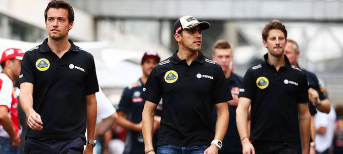 Jolyon Palmer: "Pastor Maldonado no es un mal piloto"