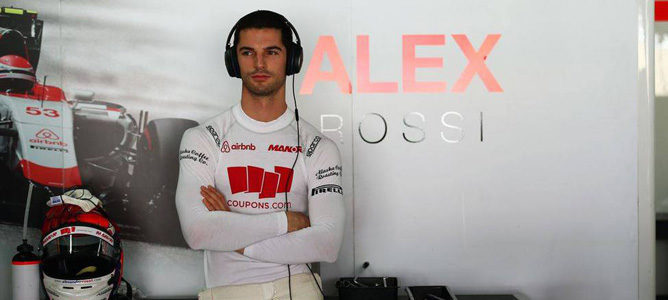 Alexander Rossi: "Terminé 2015 muy confiado con mis posibilidades y es decepcionante"