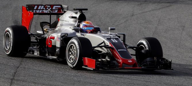 Romain Grosjean se estrena con Haas: "Estoy contento con el coche"