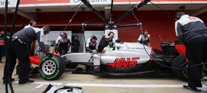 Haas F1 Team suma una única vuelta por problemas en el turbocargador