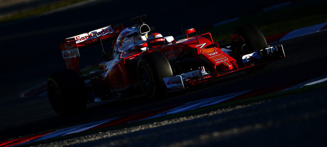 Kimi Räikkönen es el más rápido en el tercer día de test de la segunda semana en Barcelona