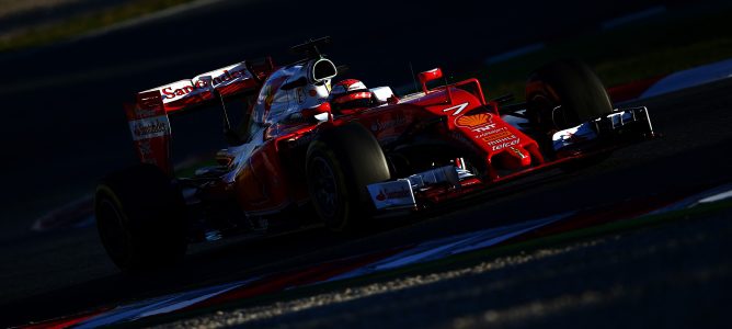 Kimi Räikkönen tras probar el halo: "La visibilidad es un poco limitada en la parte delantera"
