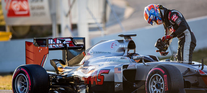Romain Grosjean: "Hemos tenido algunos problemas con el sistema de frenos 'brake by wire'"