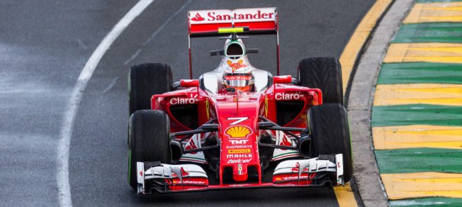 Kimi Räikkönen: "El coche es el mismo que tuvimos en los test"