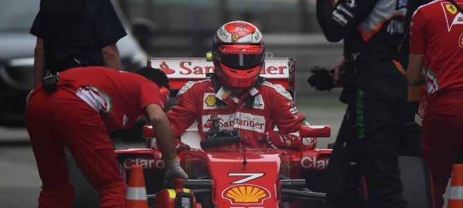Kimi Räikkönen: "En general ha sido un día bastante complicado"