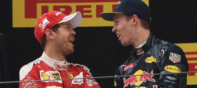 Daniil Kvyat: "Sebastian Vettel y yo ahora nos conocemos mejor"