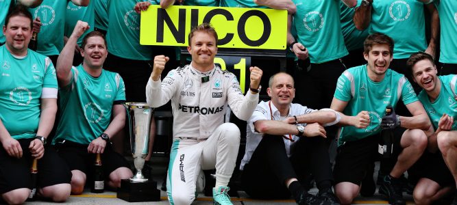 Nico Rosberg, sobre su buena racha: "Sé que algún día se acabará, pero estoy disfrutando"