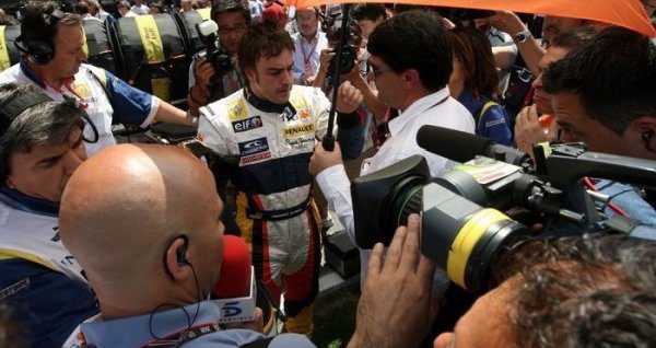 Alonso seguirá colaborando con la TV española