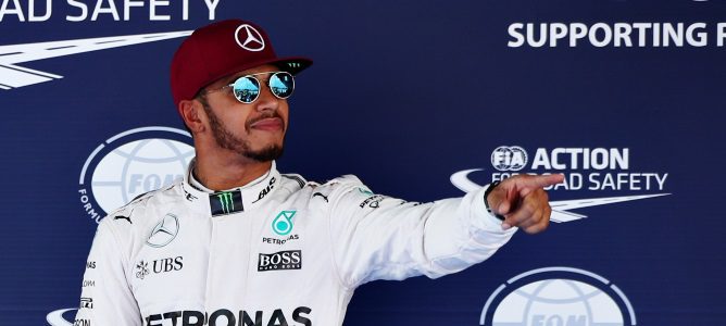 Lewis Hamilton vuelve a la pole: "Estoy muy agradecido al equipo"