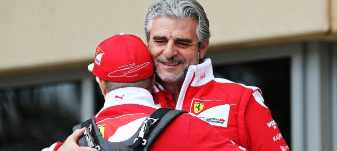 Maurizio Arrivabene: "Seremos felices cuando hagamos doblete en cada carrera"