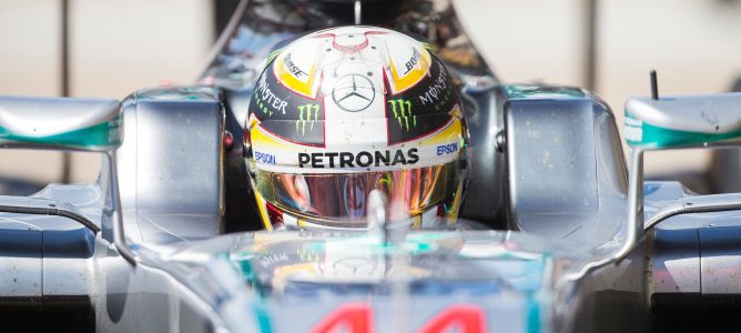 Lewis Hamilton: "Ha sido un día increíble; estoy disfrutando"