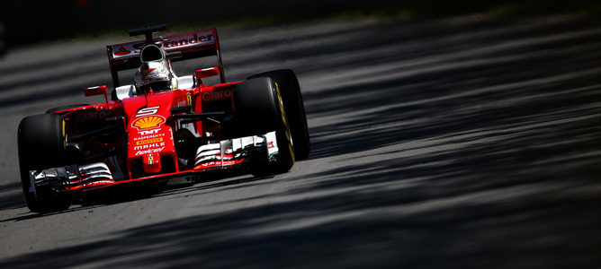 Sebastian Vettel lidera en una FP3 del GP de Canadá 2016 condicionada por una tímida lluvia