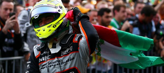 Sergio Pérez: "Estoy feliz en Force India, amo este equipo"