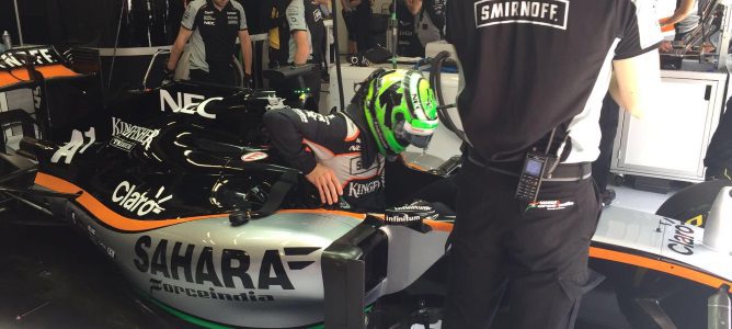 Sergio Pérez: "El buen resultado de Nico Hülkenberg demuestra que el coche tiene ritmo"