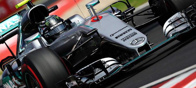 Nico Rosberg se impone a unos competitivos Red Bull en la FP3 del GP de Hungría 2016
