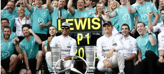 Lewis Hamilton: "No esperaba estar tan fuerte como lo he estado hoy"