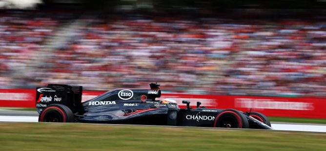 Honda no descarta puntos para McLaren en Bélgica e Italia