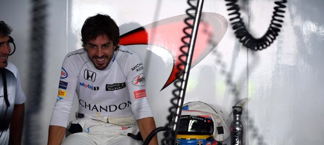 Fernando Alonso llega a Spa: "Me siento refrescado y con ganas de empezar"