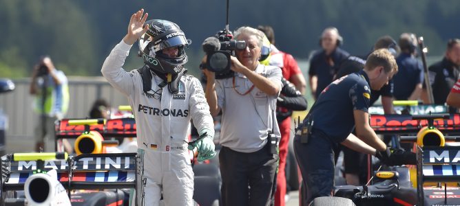 Nico Rosberg: "Mi desventaja en la salida es que tengo un compuesto más duro"