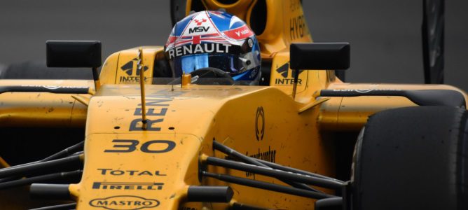 Jolyon Palmer: "Estoy contento de haber tenido algunas buenas batallas"