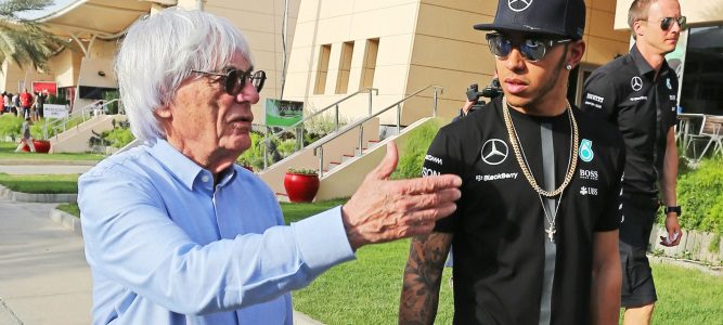 Bernie Ecclestone: "La F1 necesita media docena de Lewis Hamiltons"