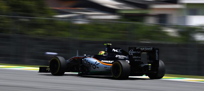 Sergio Pérez: "Force India podría llegar a estar entre los tres primeros en 2017"