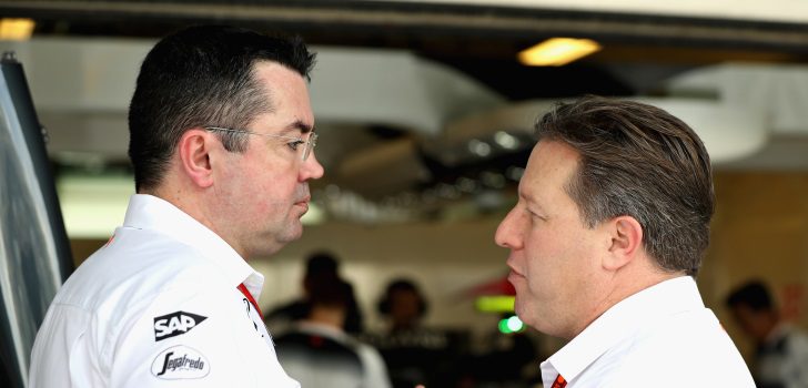 Zak Brown y Eric Boullier