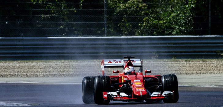 Sebastian Vettel en Fiorano
