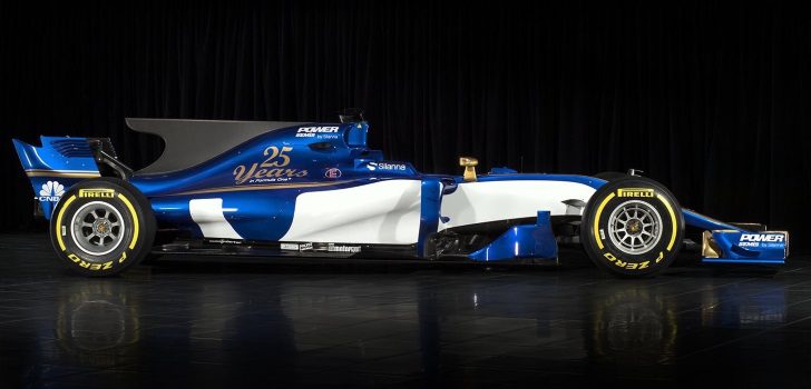 Presentación Sauber C36-Ferrari lateral