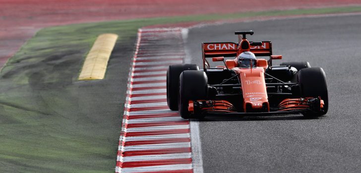 Alonso 3º día test