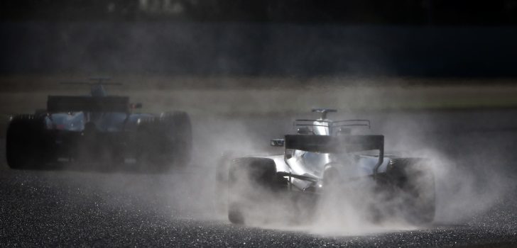 Valtteri Bottas Barcelona lluvia